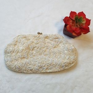 Vintage Walberg beaded purse